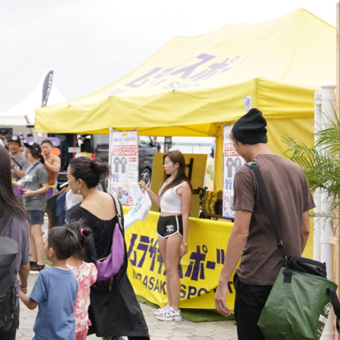 フェス・イベント、POP UPショップ出店例